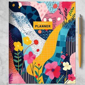 2026 Colorful Collage Monthly Planner